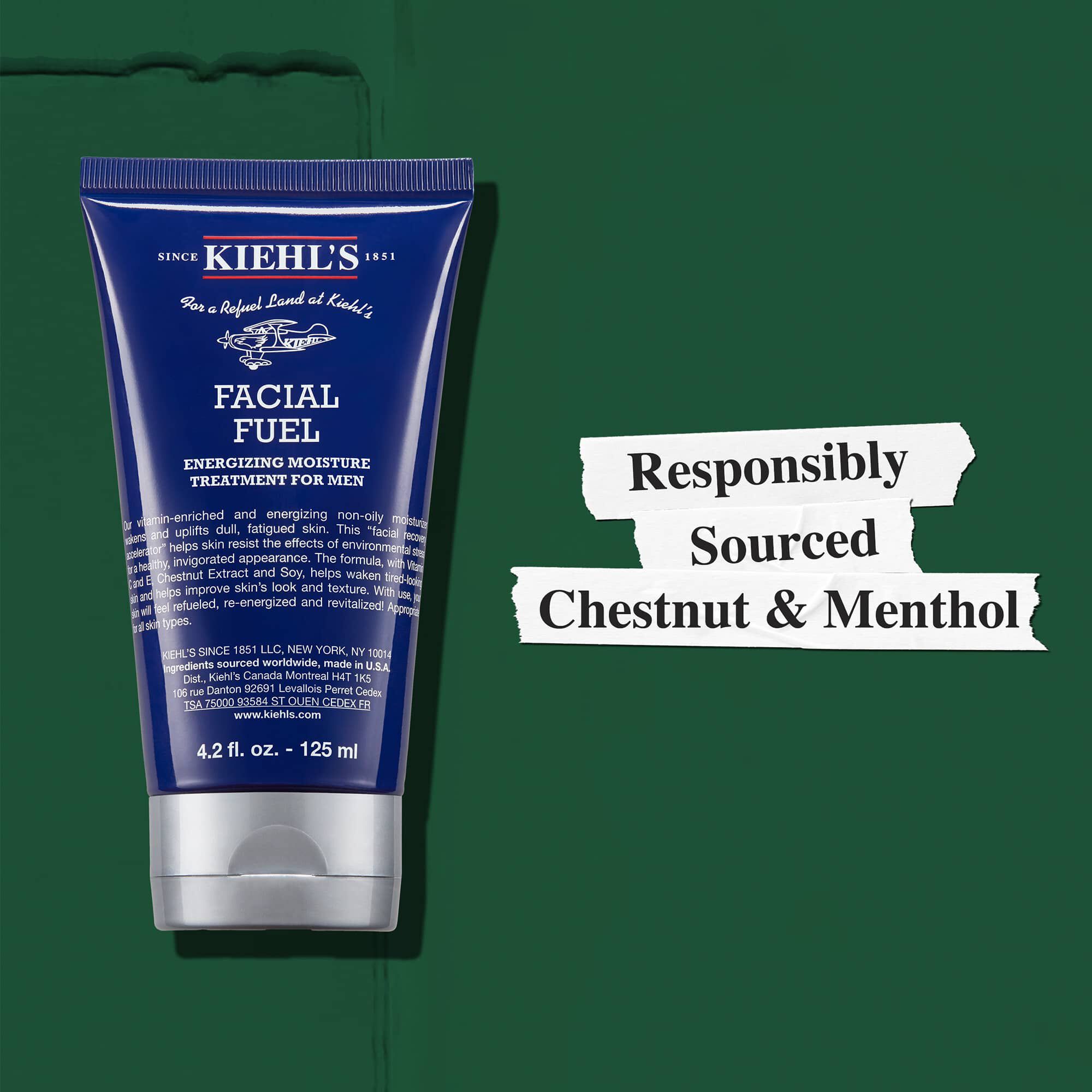 未開封 KIEHL'S FACIAL FUEL 200ml Kiehl's Facial Fuel Face Wash